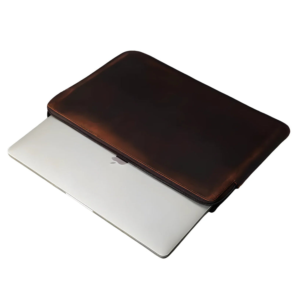 Stylish Laptop leather case 16 inch, perfect for protecting your device with elegance and durability.