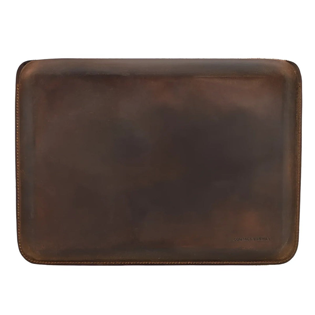The Draeven Sleeve – Leather Laptop Case (14–15”)